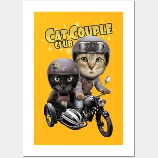 CAT COUPLE CLUB Posters and Art